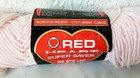 Red Heart Super Saver Worsted Weight Yarn - Partial Skein Color Pink 371