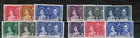 Coronation  Kgvi 1937  8 Sets Incl  Fiji  Gibraltar   Nigeria  Mint Lh hinged 