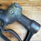 Antique Gas Pump Nozzle Milwaukee P-2040 Brass Handle  brass aluminum  nozzle    