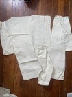 Vintage Canvas Commercial Bank Bags Coins And Bills No Name Lot Of 20