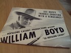 Original 1947 Movie Promo Press Book Poster  hoppy s Holiday  Hopalong Cassidy 