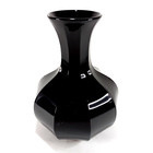 Black Colonial Water Bottle Carafe Jug Vase 8  Tiara Indiana Glass