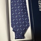 2025 Berkshire Hathaway Brk Vineyard Vines Tie 100  Silk Warren Buffet Blue