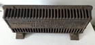 Antique 1898 Consolidated Car-heating Co Albany Trolley Traction Electric Heater