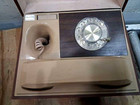 Rare 1970s Deco-tel Rotary Telephone Faux Wood Box     Western Electric Components