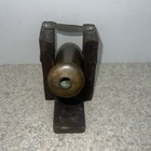 Antique Bronze Signal  Salute Cannon W  Craft Stand Black Powder  Very Heavy 6lb