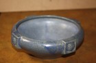 Vintage Peter s And Reed Style Matte Blue Seven Inch Pottery Bowl - Read