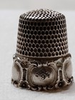 Simons Brothers Sterling Silver  Antique Art Deco Sewing Thimble Size 9