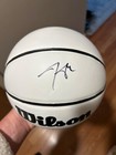Jayson Tatum  jrue Holiday Autographed Mini Basketball Boston Celtics  No Coa