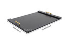 Stove Top Cover Noodle Board Stove Cover For Gas Stove And Electric Stove Black