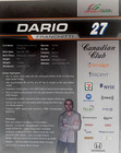 Dario Franchitti  Signed Andretti Green Honda 7-11  Ntt Indy 500 Indy 500 Racing