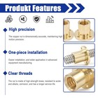 T8-t40 Flange Trapezoidal Right-hand Threaded Nut Brass Nuts For Acme Lead Screw