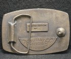 Xa23173 Great Vintage 1970s    gemini    Astrology Sign Artwork Mens Belt Buckle