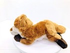 Yomiko Classics Red Brown White Fox 12  Plush Laying Down Realistic Russ