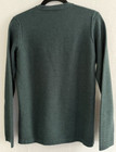 Animo Equestrian Sweater Women Green Size 44 Medium V Neck  Long Sleeve Wool