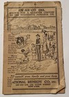 National Remedy Co Catalog Products Circa 1915 Japanese Oil Sales Early Medicine