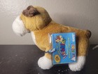 Webkinz Lil  Kinz Bulldog Hs126 Brown Plush Stuffed Animal With New Sealed Code