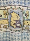 Classic Winnie The Pooh Nursery Seat Cushion Tie Pillow Pastel Vintage Usa