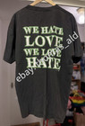 Marilyn Manson - We Hate Love - Collector Owned - Official 1995 - Rare  T-shirt