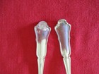 Nice 2 Piece 800 Silver Food Pusher Set