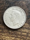 1948 Great Britain Uk One 1 Shilling George Vi Rare Old Vtg Actual Coin Tc5327 