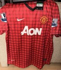 Wayne Rooney Manchester United 2012-13  10 Nike Autograph Jersey Beckett Coa