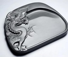 12  China Huizhou Ink Natural Original Stone Hand-carved Dragon Inkstone Inkslab