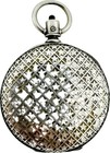 Antique 6 Size Waltham Rare Star Pattern Hunter Pocket Watch Case Coin Silver
