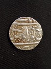 Sikh Empire  Ranjit Singh Nanakshahi Silver Rupee   Vs 1878 Stk M-25