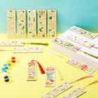 Diy Mother s Day Bookmarks Set - 50 Wooden Blanks With Tassels For Kids Gifts