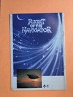 Flight Of The Navigator  1986  Movie Program Joey Cramer Paul Reubens Max