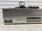 Philips Dvp3345v f17 Dvd Vcr Vhs Combo Recorder Player Works With Remote 