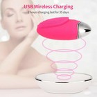 Bamboo Charcoal Silicone Wireless Electric Face Brush Waterproof Facial Massager