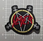 Slayer Band Patch Heavy Thrash Metal Rock Goth Embroidered Iron On Patch 3 5x4   