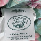 Vintage Laura Ashley Glenisla Pillow Sham Green Pink Floral Cottagecore Usa
