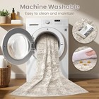 Vintage Living Room Area Rug 8x10 - Large Soft Washable Oriental Traditional 