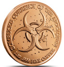 Mortuga - Zombucks World Series  4 - 1 Oz  999 Fine Avdp Copper Roun