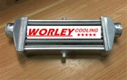 Front Mount Aluminum Turbo Intercooler 280 X 130 X 50 Mm 56mm 2 2  Inlet outlet
