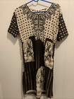 Indian pakistani Women Shalwar Kameez Brand New Brown And Tan Color