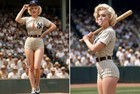 6pcs Marilyn Monroe Beautiful Lady 8  10 Photo Print  Wall Art Gift For Friends