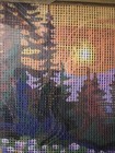 Printed Needlepoint Kits Tapestry Canvas Floss Included 30x40 Cm Sunset Rto