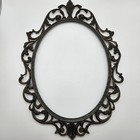 Vintage Action Italy Brass Ornate Baroque Victorian Picture Frame Only No Glass