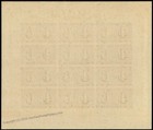 Switzerland Sc B130 1943 100yrs Swiss Stamps Souvenir Sheet 60596