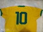 Pel   Signed Brazil 1970 World Cup Jersey Psa dna Coa Autographed Brazil Shirt