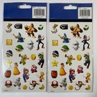 Nintendo Super Mario Bros Stickers Nos 2012   2 Packs New Free Ship