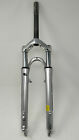 Mtb Fork 26 Capa-t Threaded 1-1 8  Suspension Fork Disc   V Black Silver
