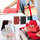 Rfid Blocking Id Credit Card Holder 26 Cards Slim Pu Leather Pocker Case Wallet