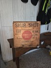 Antique Remington Umc Shur Shot 12 Ga Wood Ammo Crate Box W  Lid 1920s Rare