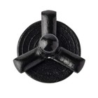  50pcs 3 16   X 1   Tri-fold Pop Rivets Large Head Aluminum Black Fasteners 