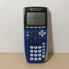Texas Instruments Ti-84 Plus Silver Edition Graphing Calculator Blue Screen Mark